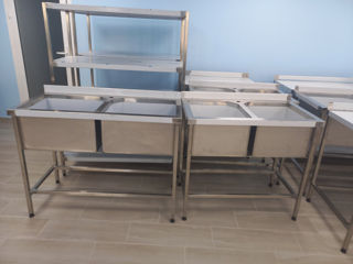 Mobilier din inox in stoc foto 4