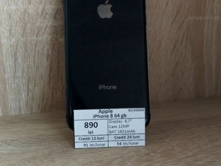 Apple iPhone 8 64 gb/890lei