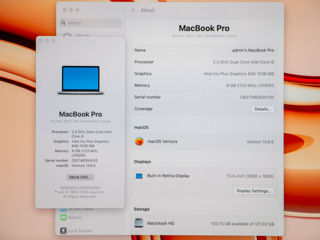 MacBook Pro 13 2017/ Core i5 7360u/ 8Gb Ram/ 128Gb SSD/ 13.3" Retina! foto 19
