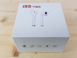 Наушники i9s TWS добротный звук и стиль Apple foto 3