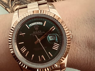 Rolex Green Mecanic Unisex