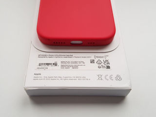 Apple iPhone 14 Pro Silicone Case MagSafe Product - Red (описание) foto 3