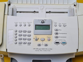 HP Office Jet 4355 All-in-One Printer Fax Scaner. Рабочий. За символическую цену foto 2