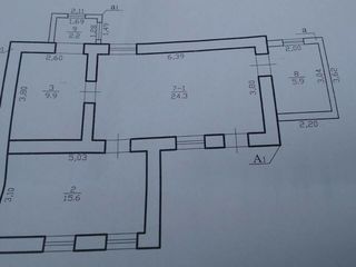 Vindem casa capitala pe lot drept,pe 0,03 ha.de pamint.1casa=57.9m2+ 2casa =36.1m2. foto 9