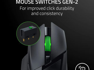 New Wireless Razer Basilisk V3 X HyperSpeed Mouse foto 9