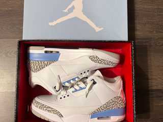 Air jordan 3 north carolina blue foto 4