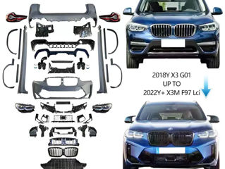 Обвес Bmw X3m G01 F97 Lci 2018-2020 Максимально Полный С Оптикой foto 1