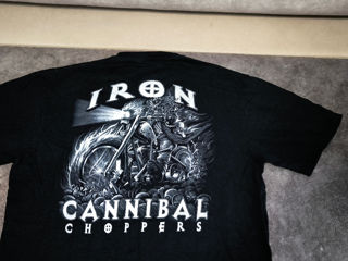 IRON Cannibal  Choppers  black XXL t shirt foto 5