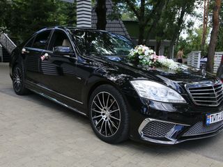 Mercedes S w221, w222, G-class kortej, chirie auto pentru Nunta!!! foto 2