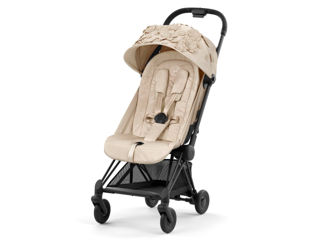 Cybex Coya - Simply Flowers Beige cadru matt black foto 2