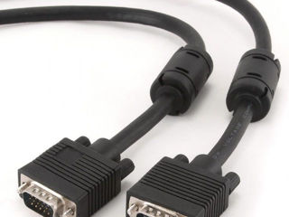 Cable Vga Premium  1.8M, Hd15M/Hd15M Black, Cablexpert, Cc-Ppvga-6B