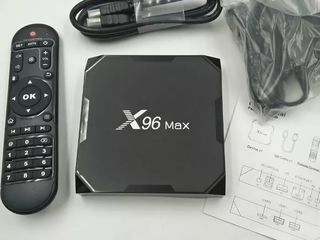 Новая модель TVBox X96Max на новом процессоре Amlogic S905X2  2Gram/16Rom-Телевидение без Абонплаты foto 1