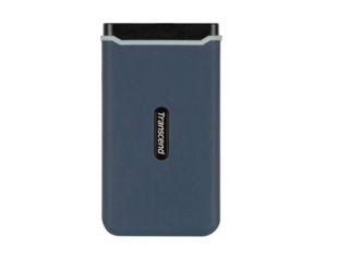 Transcend Portable SSD ESD350C 500Gb Blue - всего 1649 леев!