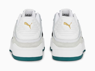 Puma slipstream in white with black and green foto 3