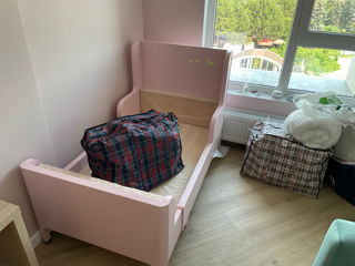 Продам детскую кровать Ikea Busunge 80x200 foto 5