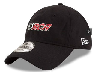 Men's New Era Black Richard Childress Racing Enzyme Washed 9TWENTY Adjustable Hat foto 1