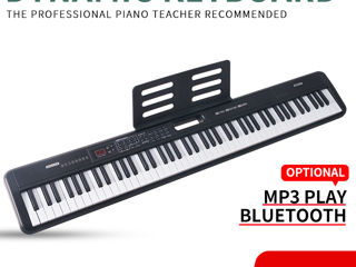 Синтезатор 88 клавиш portable 88035, новые, гарантия, бесплатная доставка по молдове, рассрочка foto 15