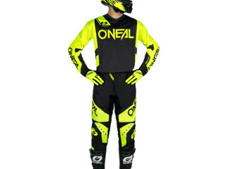 Tricou O'NEAL Element Racewear V.24 Negru/Neon premium - accesibil foto 4