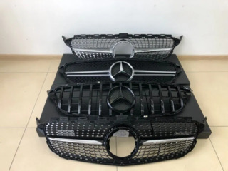 Решетка радиатора Mercedes Мерседес C205,E212,E213,CLA117,A176,GLA X156,W463 Grille AMG Diamand foto 2