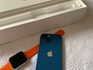 iPhone 13 mini 256GB + Apple Watch 3 foto 1