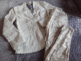 Пиджак, брюки,  платье, юбка джинсовая,  желетка.. Качество отличное.