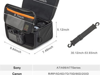 Camera Bag for Camera / Geanta pentru camera foto-video / Удобные сумки (чехлы) для фотоаппарата foto 4