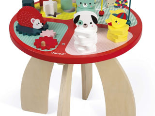 Janood Wooden Activity Baby Table Forest