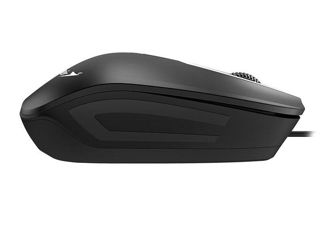 Mouse Genius Dx-180, Optical, 800-1600 Dpi, 3 Buttons, Ambidextrous, Black, Usb