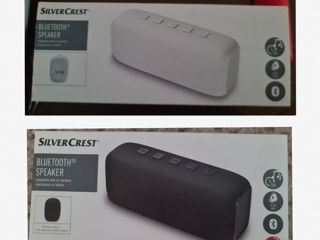 Silvercrest Bluetooth Speaker. 16 hours of playback. Bluetooth v5.0.