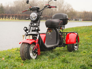 АКЦИЯ-Электроскутер White Siberia Pro Trike 3000w Red/black foto 0