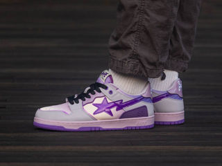 A Bathing Ape Bape Sta Sk8 Purple Unisex foto 8