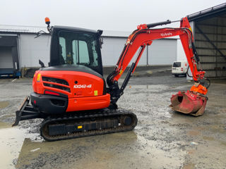 Mini Excavator Kubota KX042-4, rotor si cupe foto 2