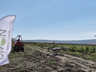 Stropire Agricolă Profesională cu Drone Agricole/ Профессиональное Опрыскивание Полей Агро Дронами  foto 4