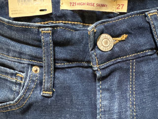 Новые джинсы levis high-rise skinny foto 2