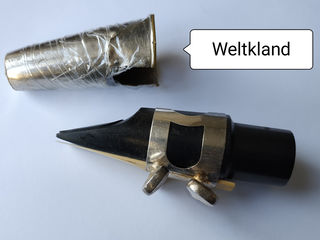 Мундштук Weltkland и BS (Made in Germania). Мундштук Otto Link (Made in USA)... foto 3