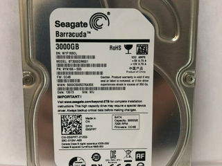 Hard disk funcțional de 3000 GB! Livrez prin poștă, transport de rută, sau personal...