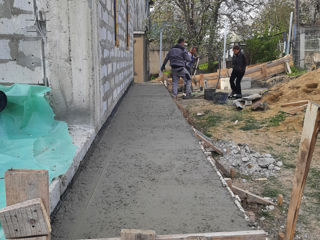 Lucrari de betonare-подпорная стена, атмоска foto 6