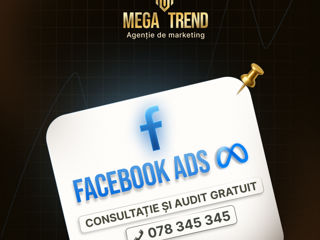 Agenție de marketing Chișinău. Servicii complete Facebook, Instagram, Google Ads, SMM, creare Reels  foto 1