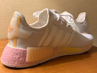 Adidas Women's Nmd r1 Originals White Pink Size Us10 Eu 42.5 New foto 2