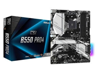 New AsRock B550 pro4 full ATX