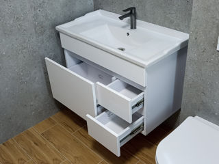Мебель для ванны / подвесная тумба / зеркало / шкаф купе / раковина - Mobila  pentru baie