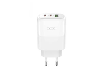 Încărcător rapid XO L139(EU) 65W (1USB-A 45W+2USB-C 65W) foto 2