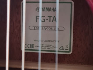 Yamaha FG-TA Trans Acoustic . foto 2