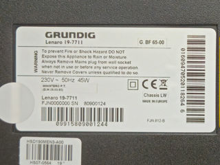 Продаем LCD телевизор Grundig Lenaro 19-7711 foto 3