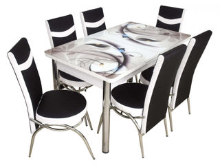 Set de masa cu scaune MG-Plus Kelebek II, livrăm gratuit!