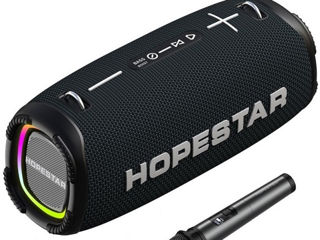 New! Hopestar A6 Max 80W! Мощный звук + караоке микрофон! foto 4