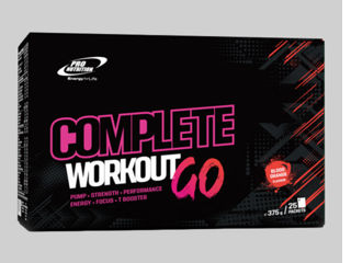 Complete Workout GO, Portocală Roșie 25 plicuri x 15g.