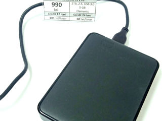 HDD extern WD ELEMENTS 2TB