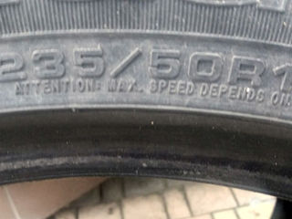 Goodyear 235/50 r18 зима 3 шт cauciucuri de iarna anvelope шины foto 2