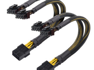 Переходник питания PCIe 8 PIN на 2 x 8 PIN (6+2 PIN)